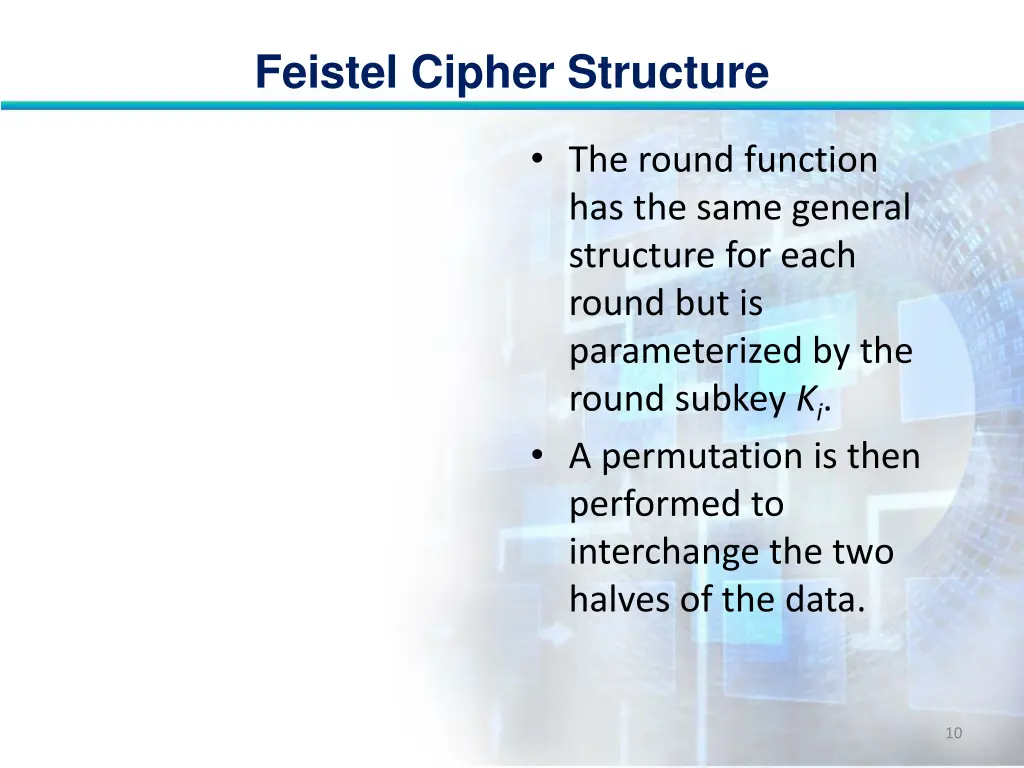 feistel cipher structure 9