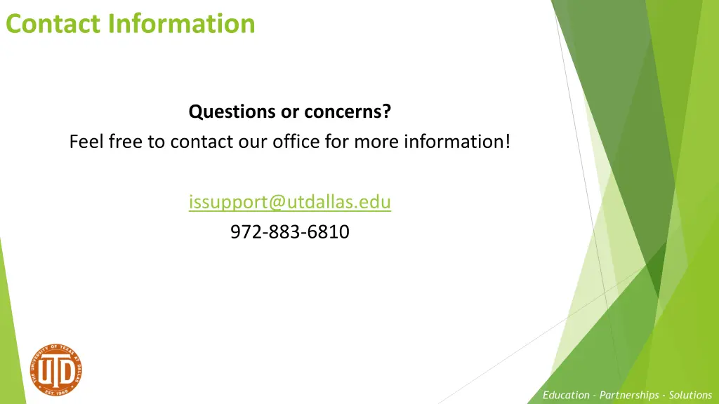 contact information