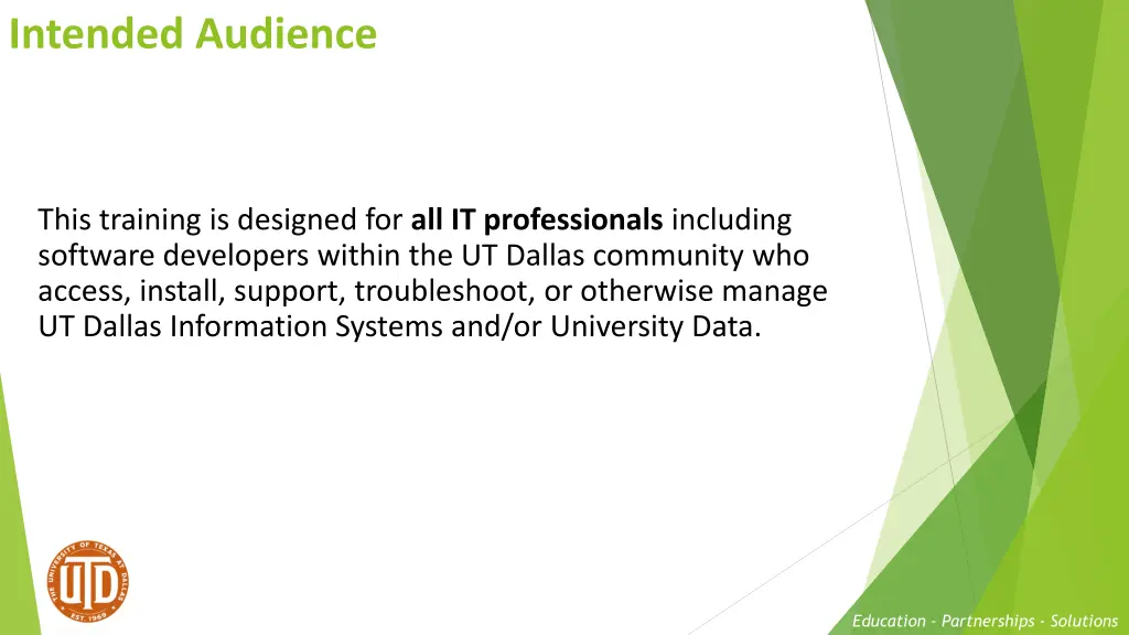 intended audience
