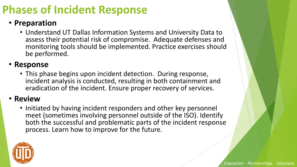 phases of incident response preparation