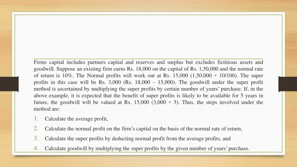 firms capital includes partners capital