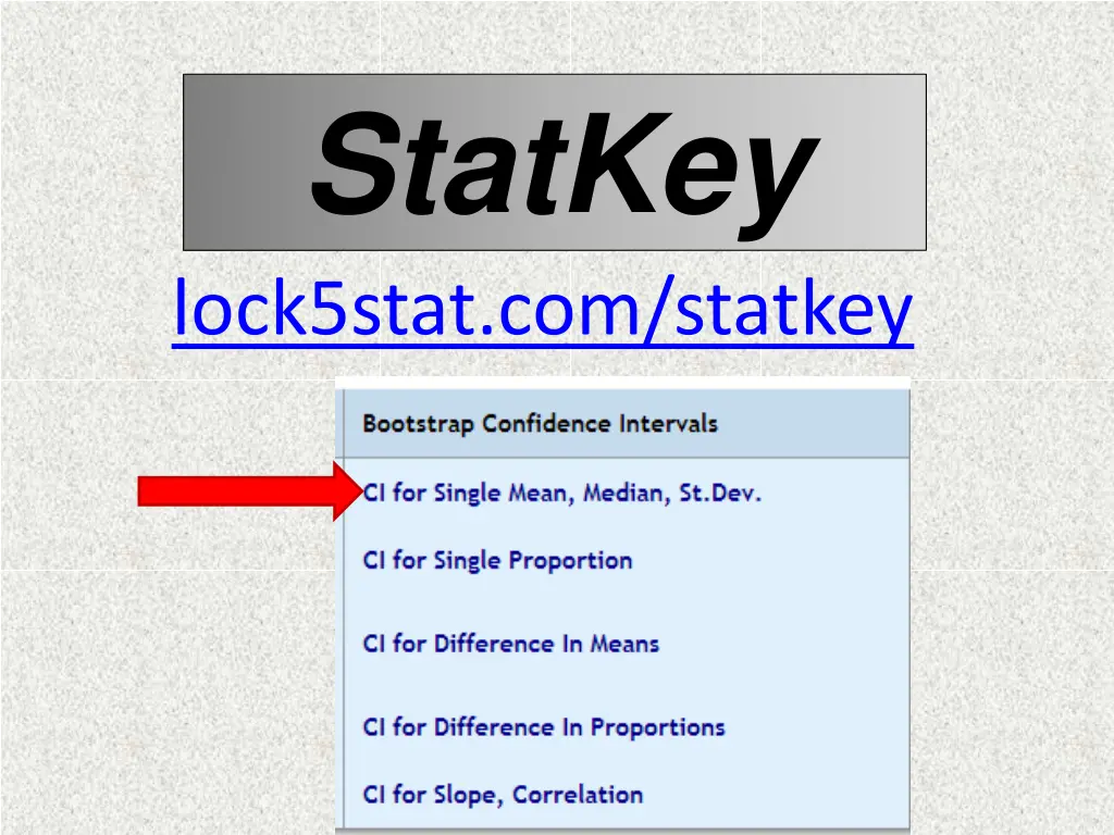 statkey 3