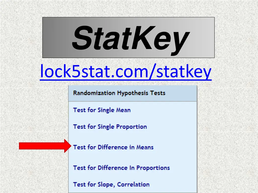 statkey 4