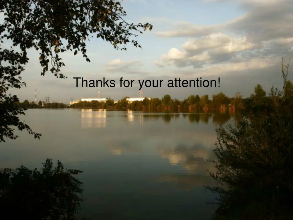 thanks for your attention