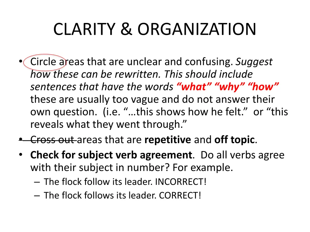 clarity organization