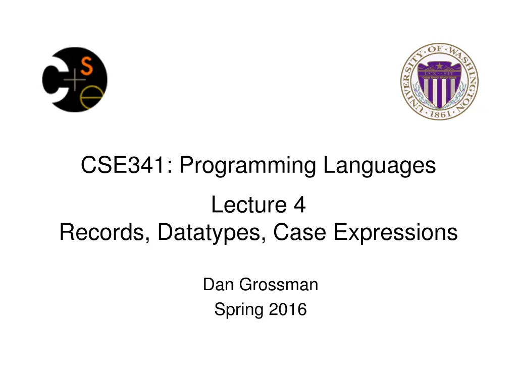 cse341 programming languages