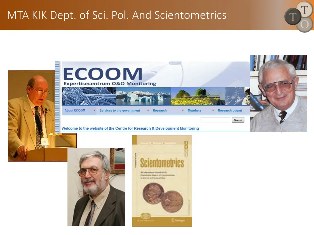 mta kik dept of sci pol and scientometrics