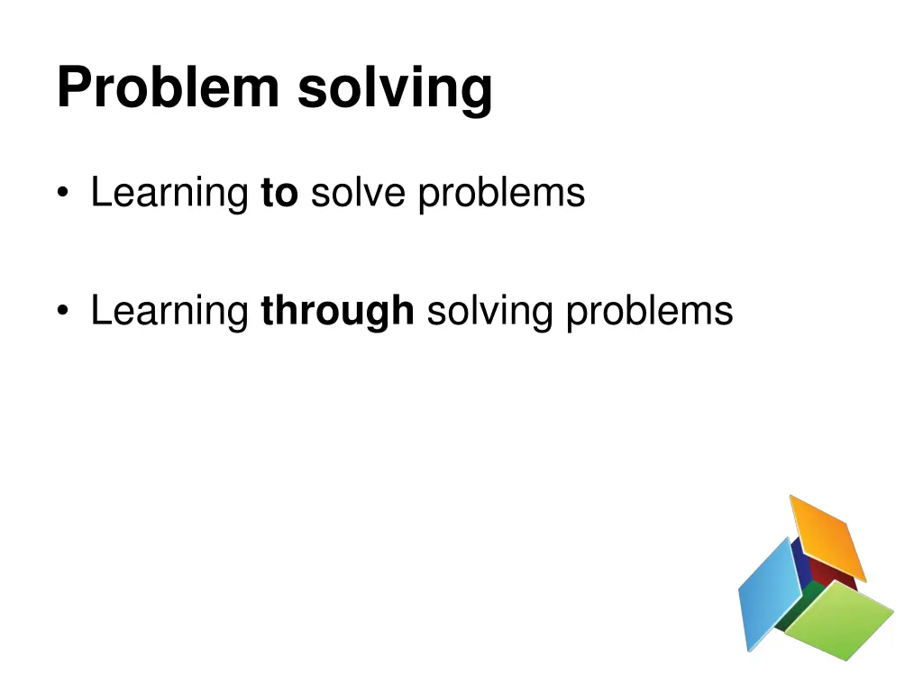 problem solving