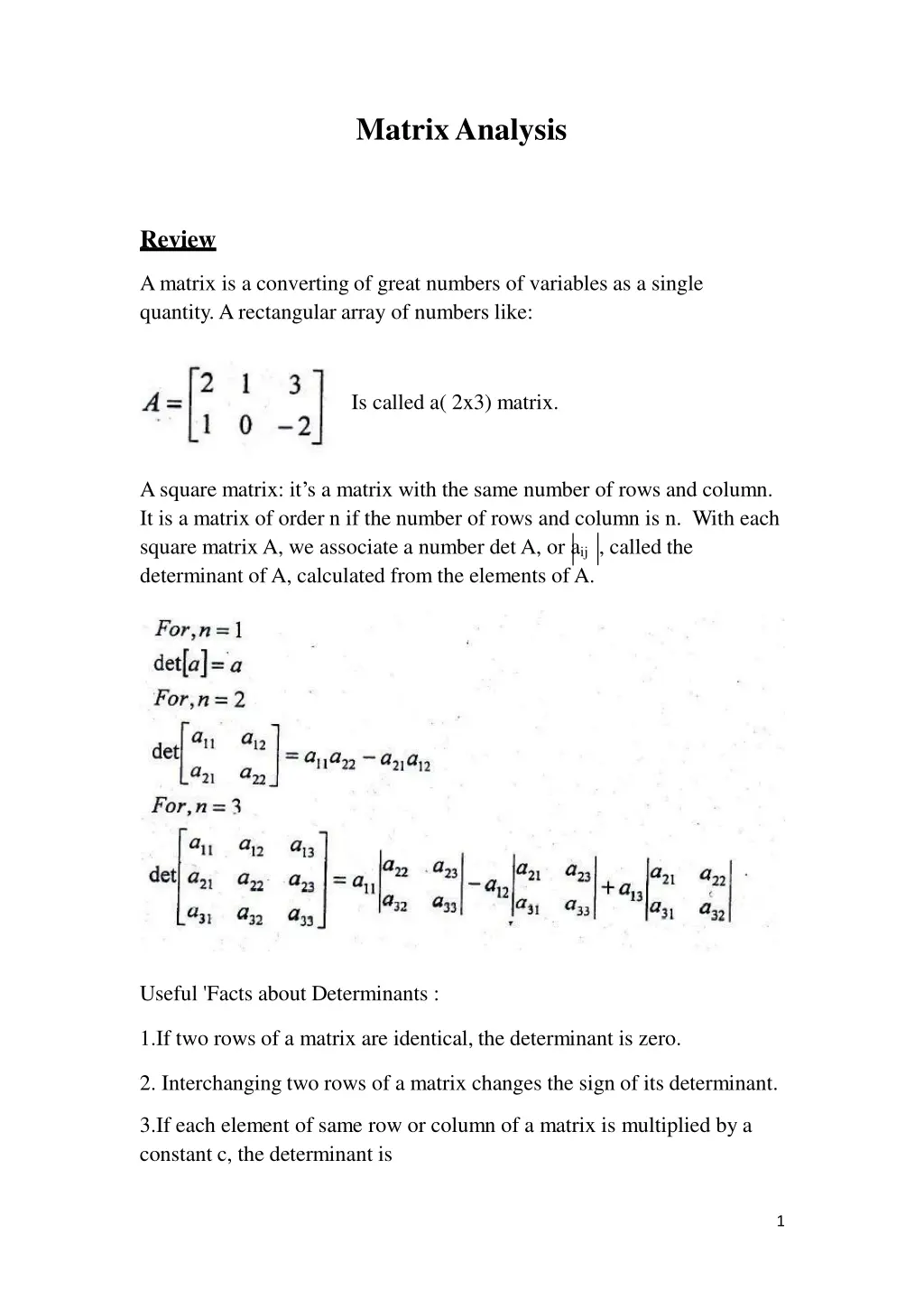 matrixanalysis