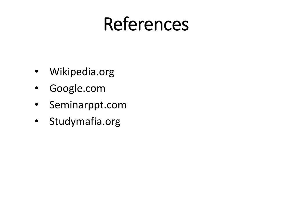 references references