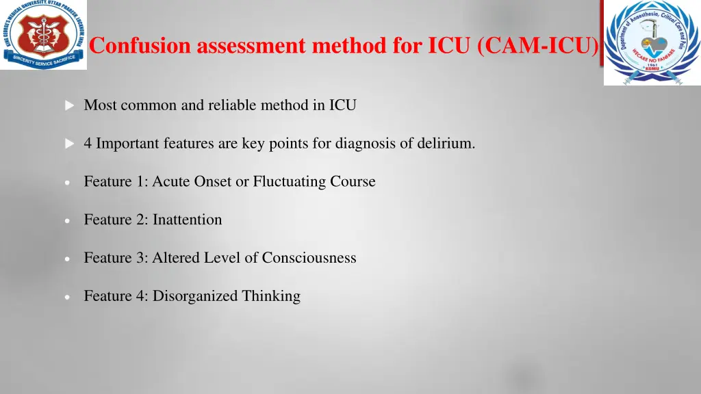 confusion assessment method for icu cam icu