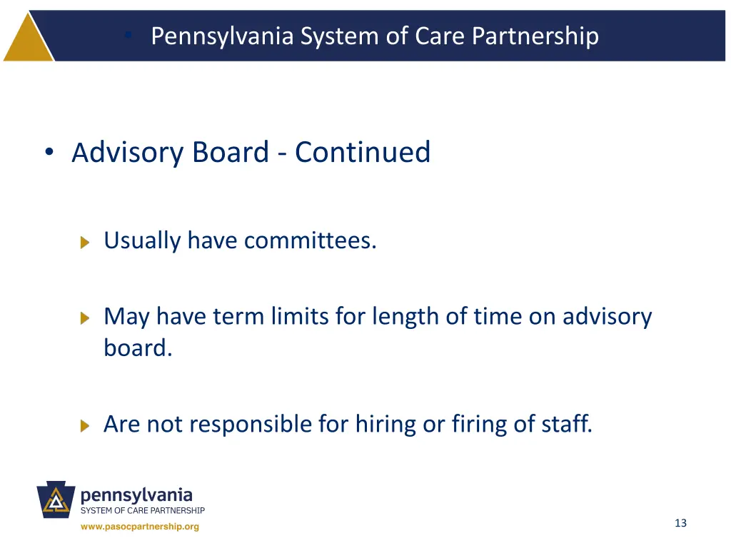 pennsylvania system of care partnership 12