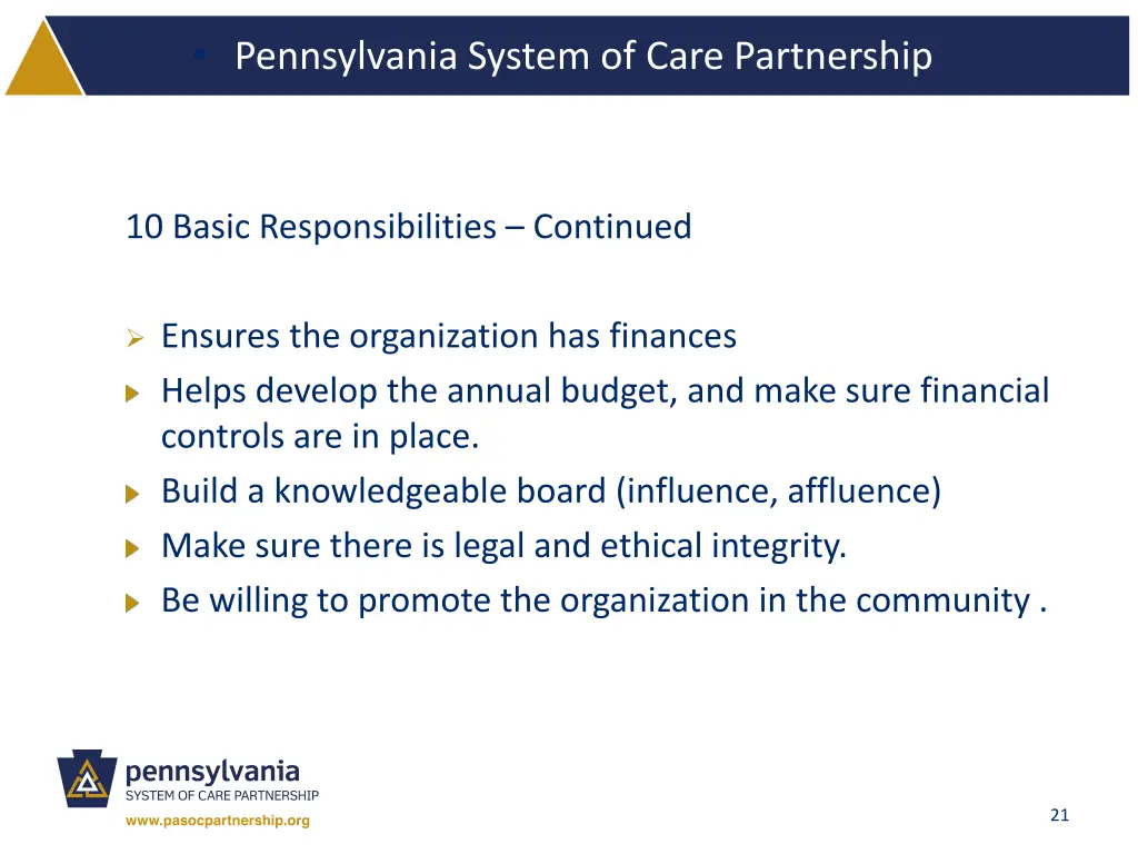 pennsylvania system of care partnership 20
