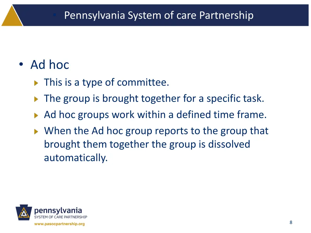 pennsylvania system of care partnership 7