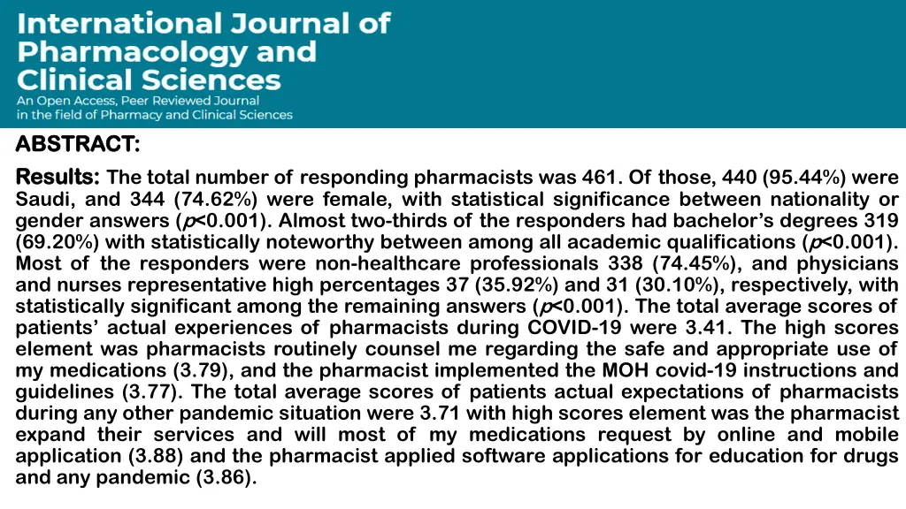 abstract abstract results results the total