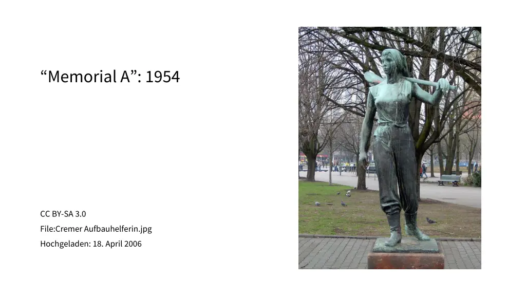 memorial a 1954