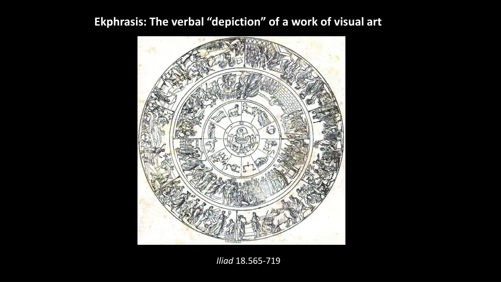 ekphrasis the verbal depiction of a work
