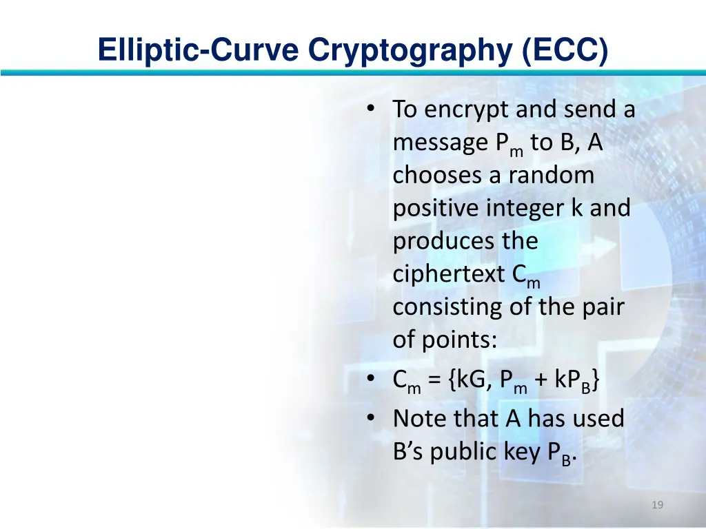 elliptic curve cryptography ecc 18