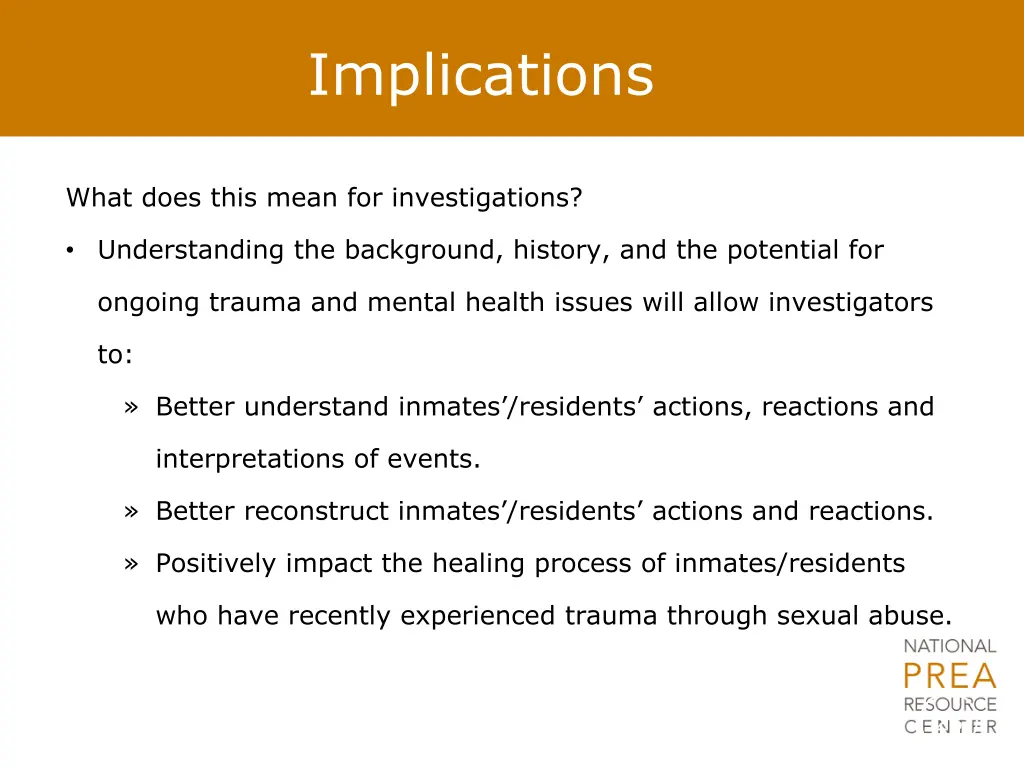 implications