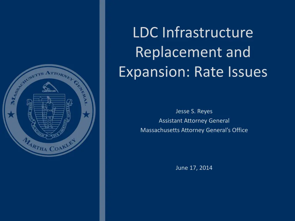 ldc infrastructure replacement and expansion rate