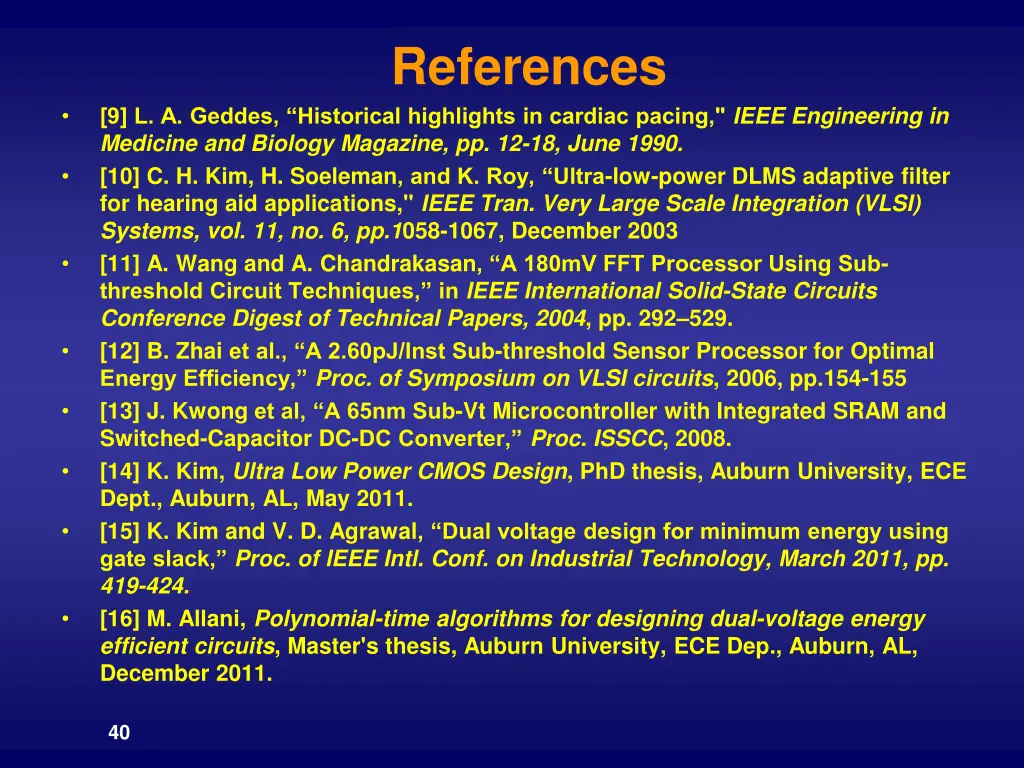 references 1
