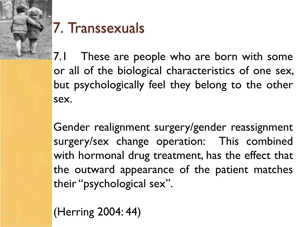 7 transsexuals