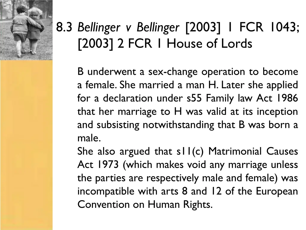 8 3 bellinger v bellinger 2003 1 fcr 1043 2003