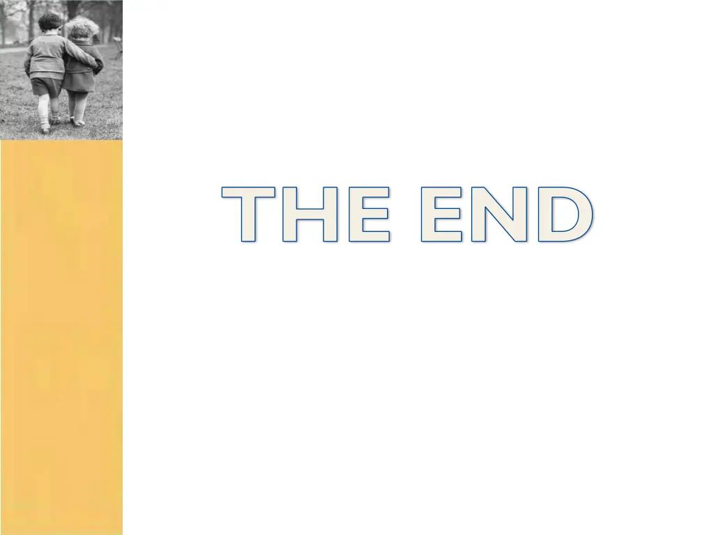 the end