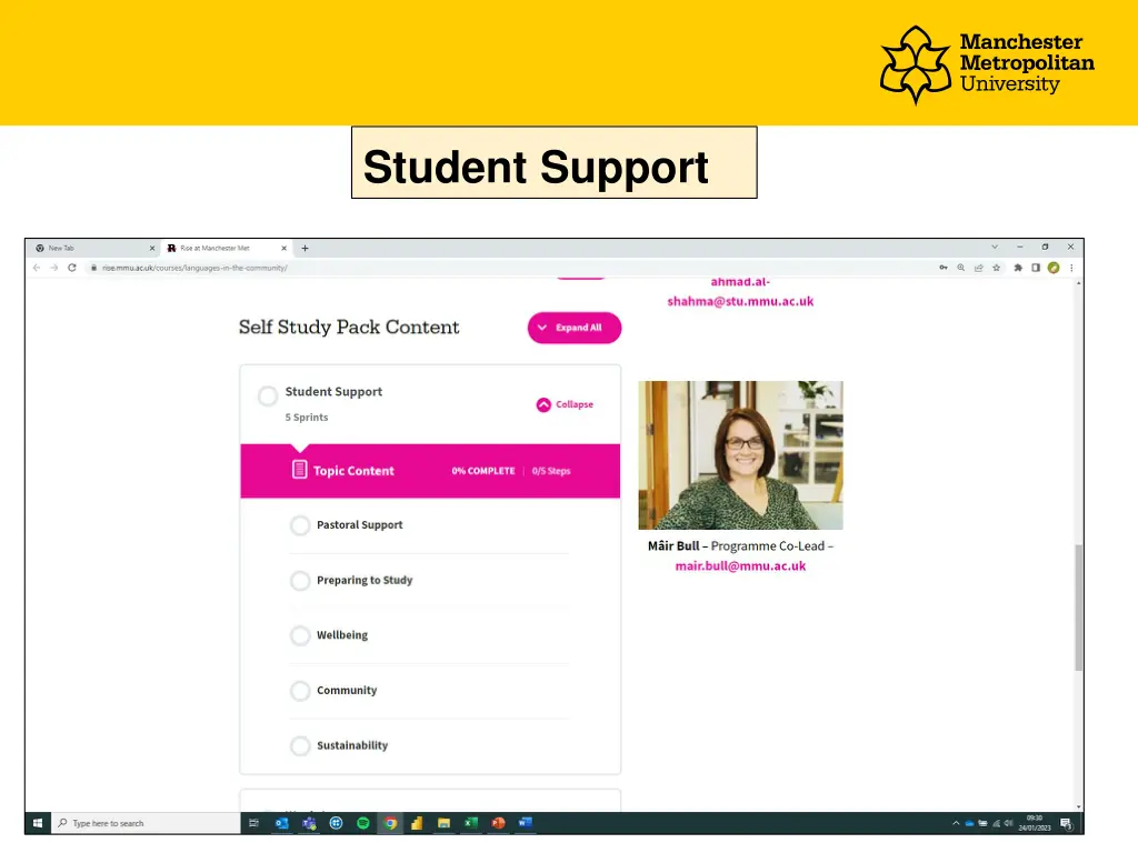 student support