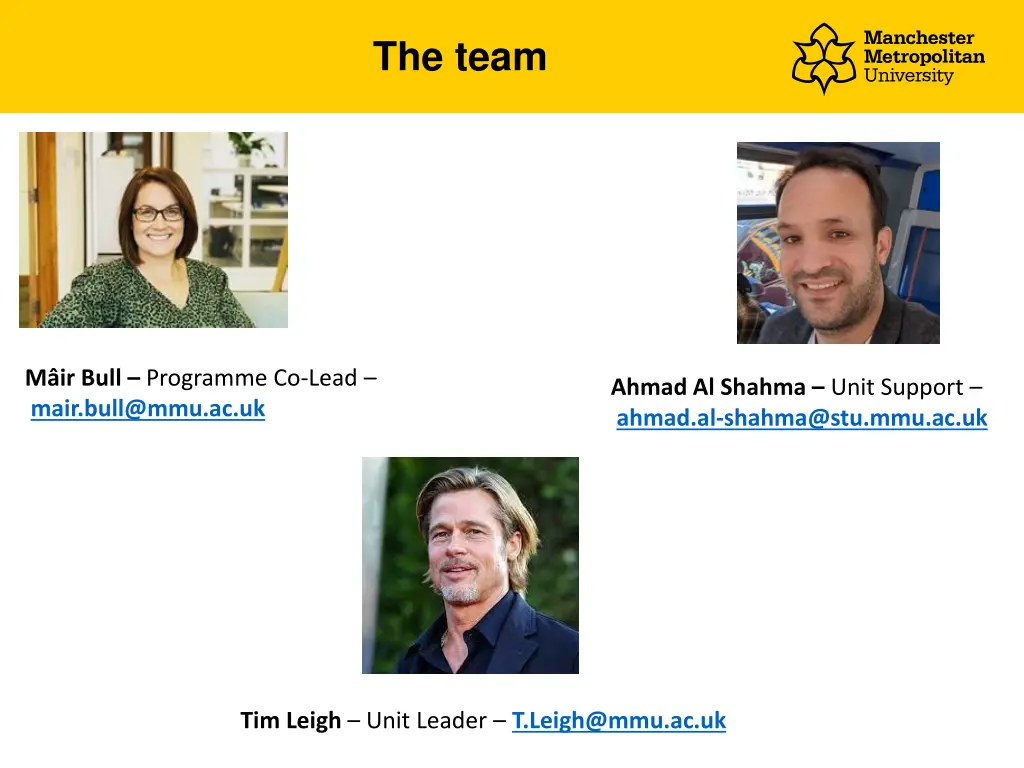 the team