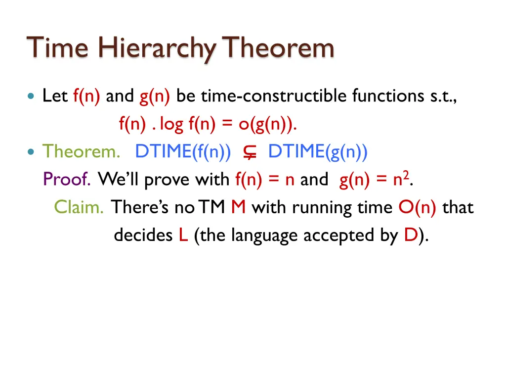 time hierarchy theorem 11