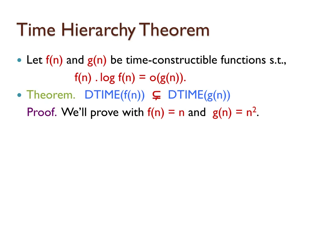 time hierarchy theorem 3