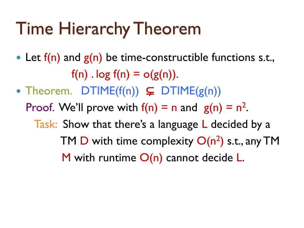 time hierarchy theorem 4