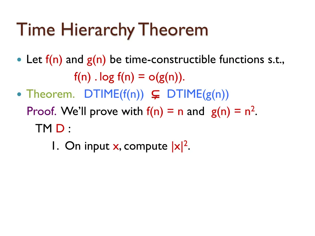 time hierarchy theorem 5