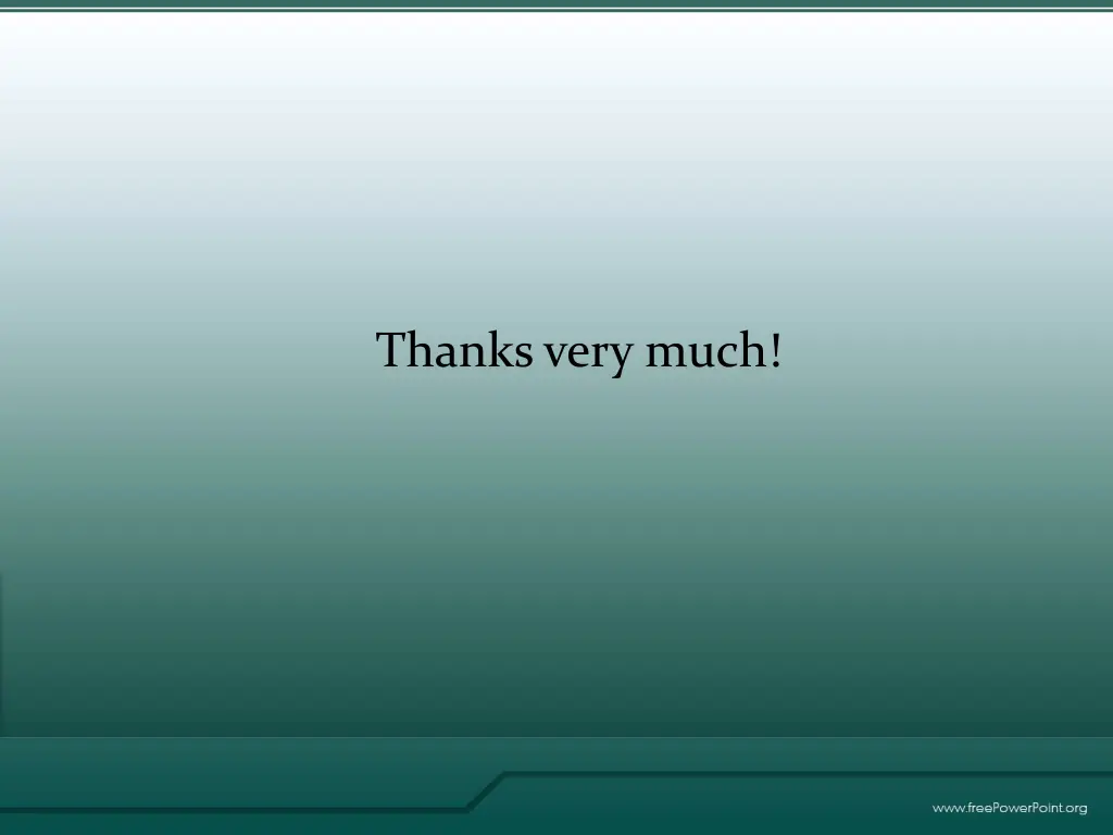 thanks very much