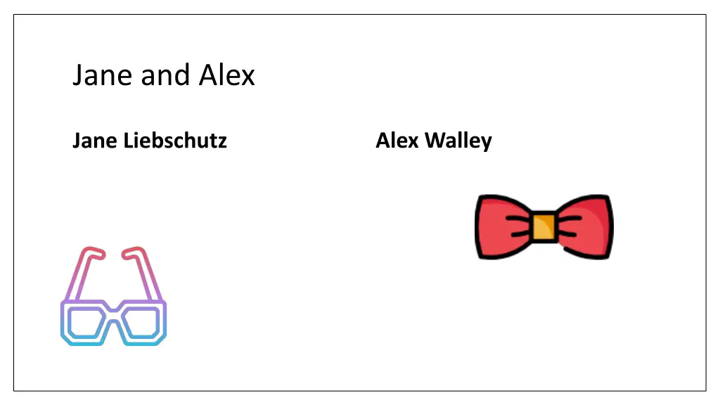 jane and alex