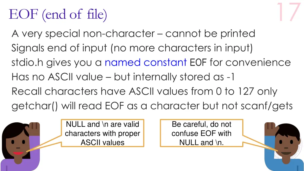 eof end of file