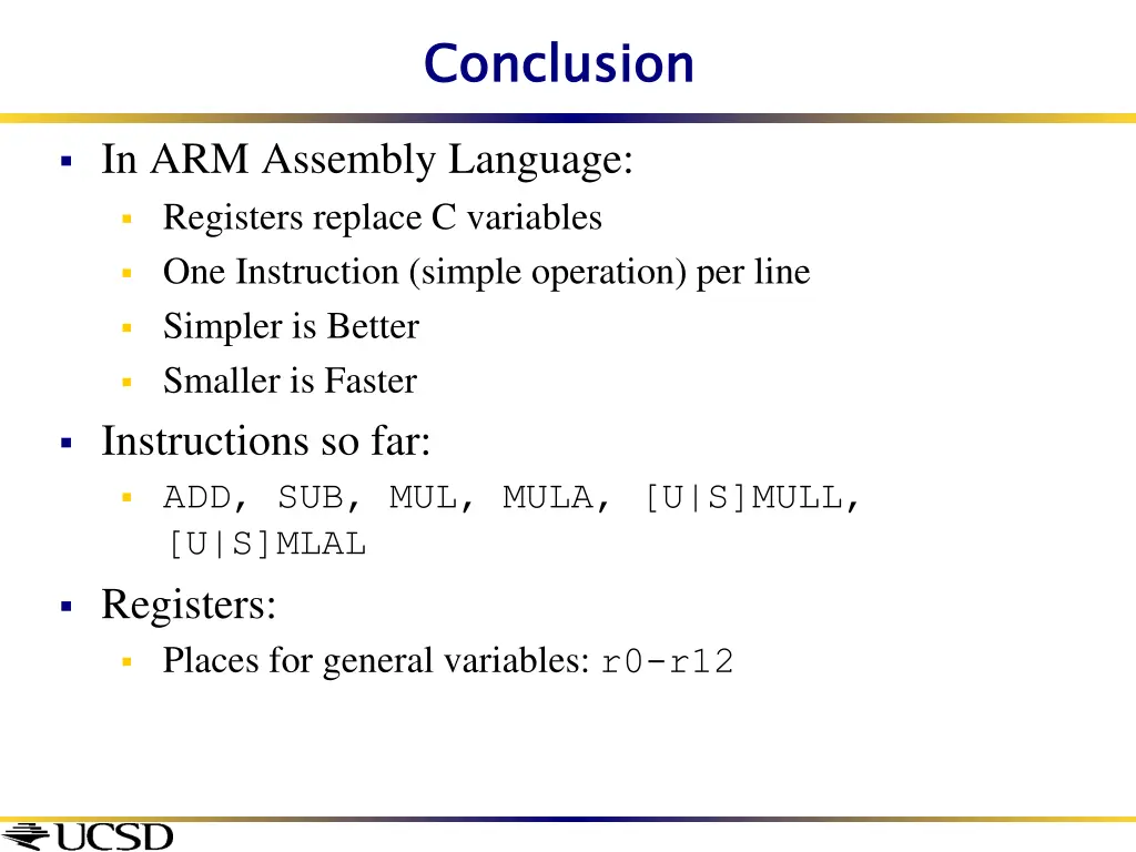 conclusion 1