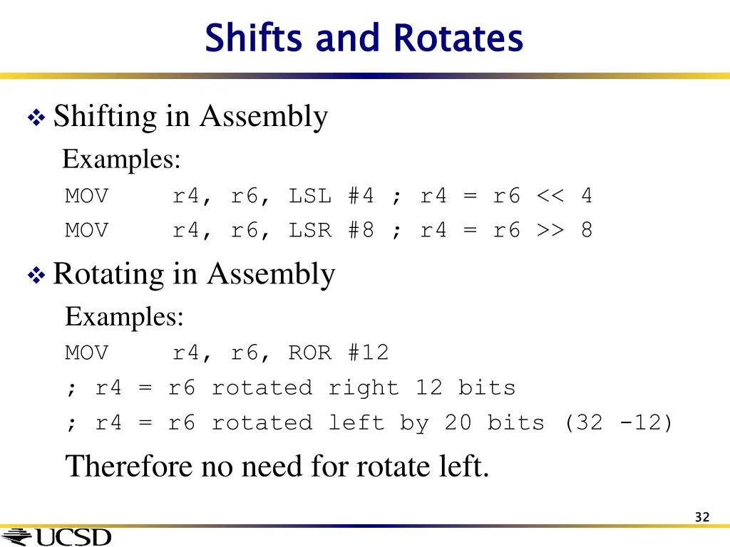 shifts and rotates 1