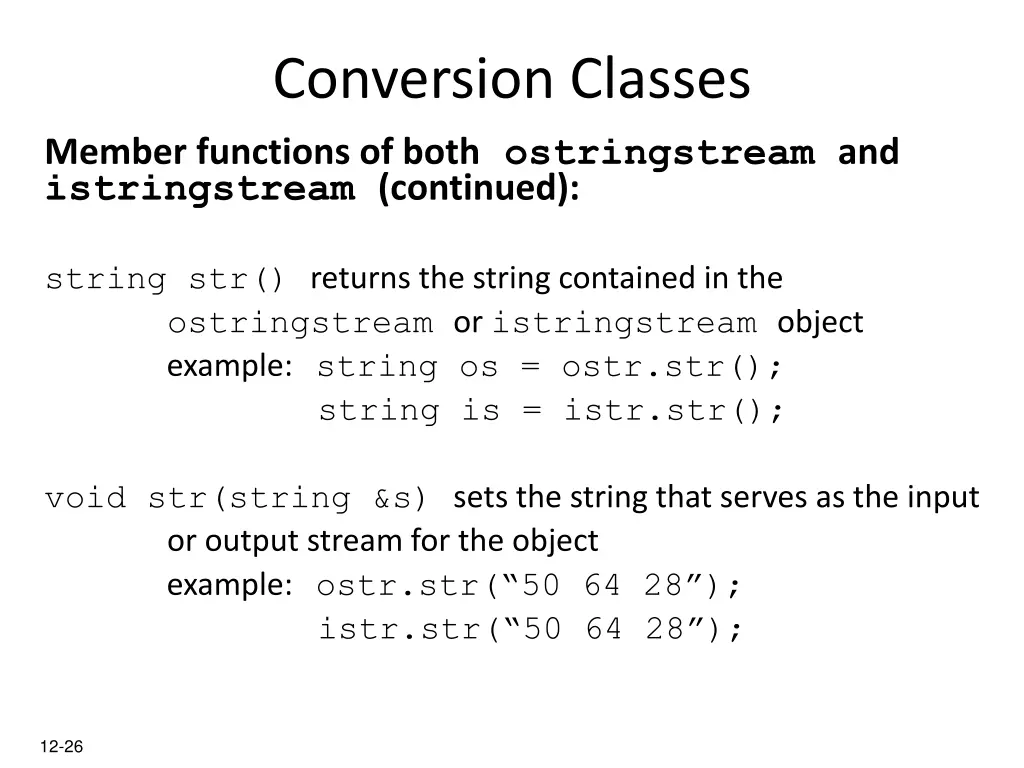 conversion classes member functions of both