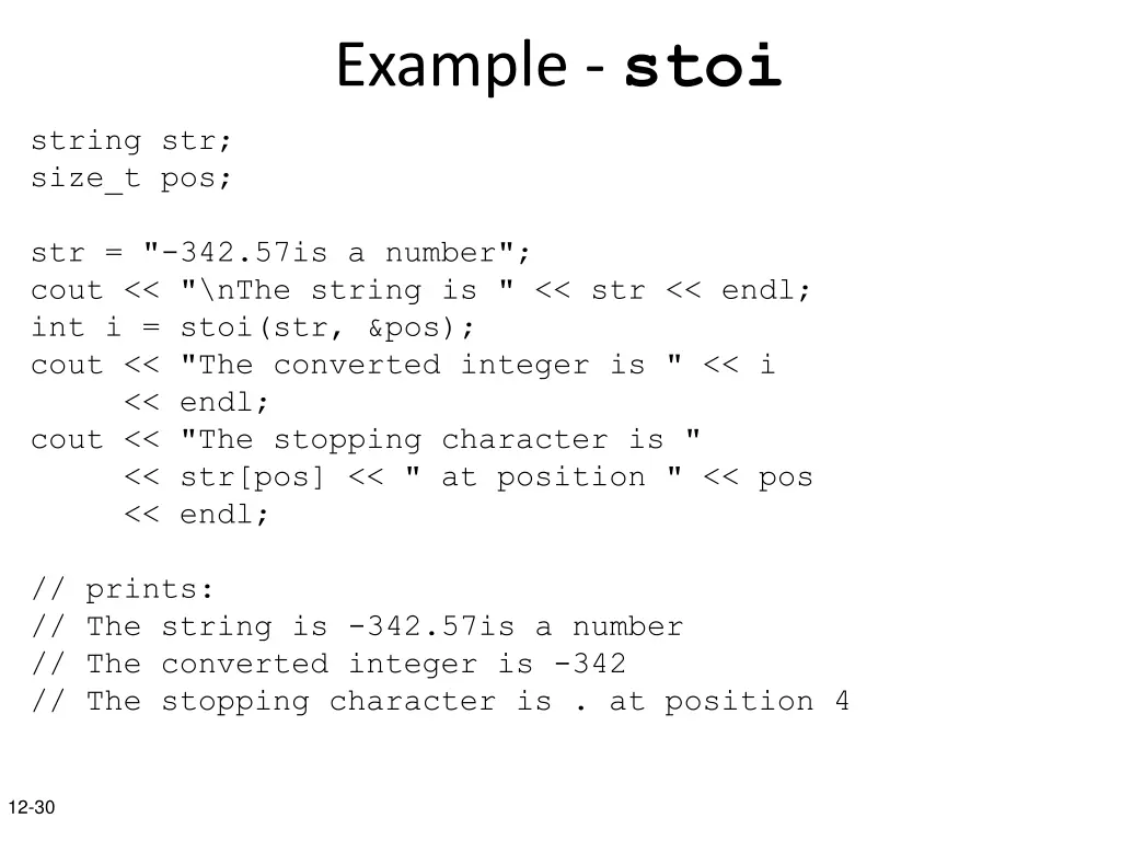 example stoi 1