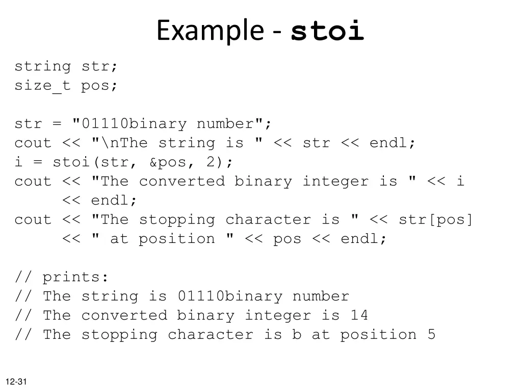 example stoi 2