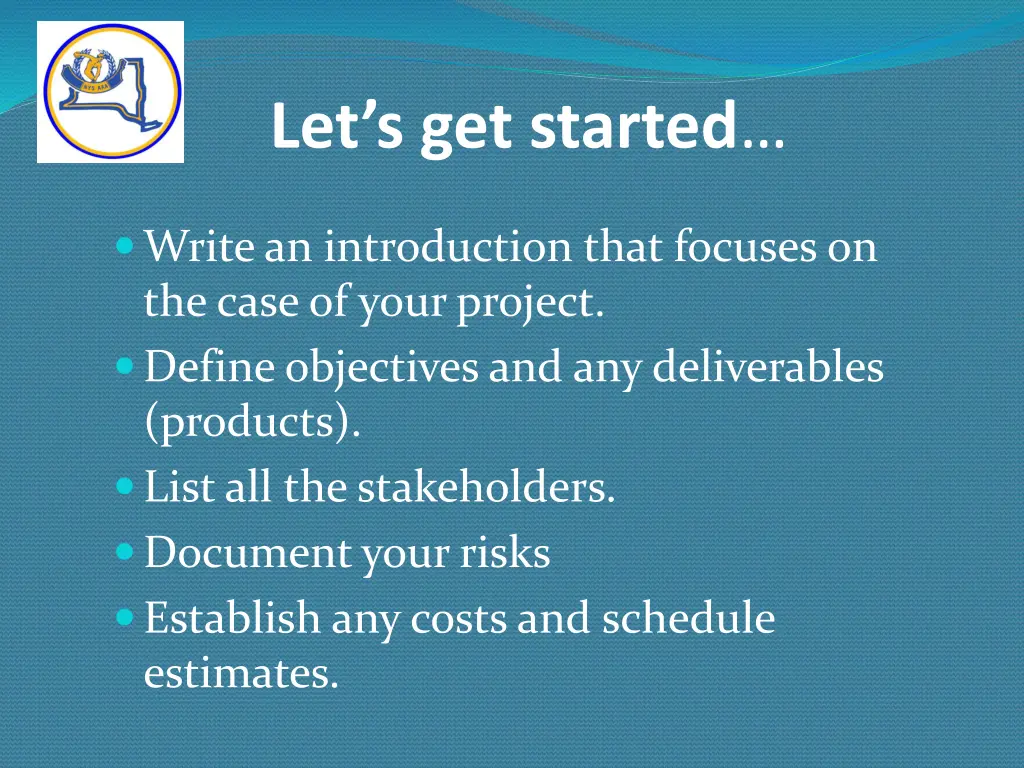 let s get started