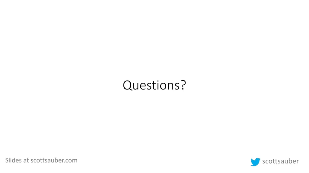 questions