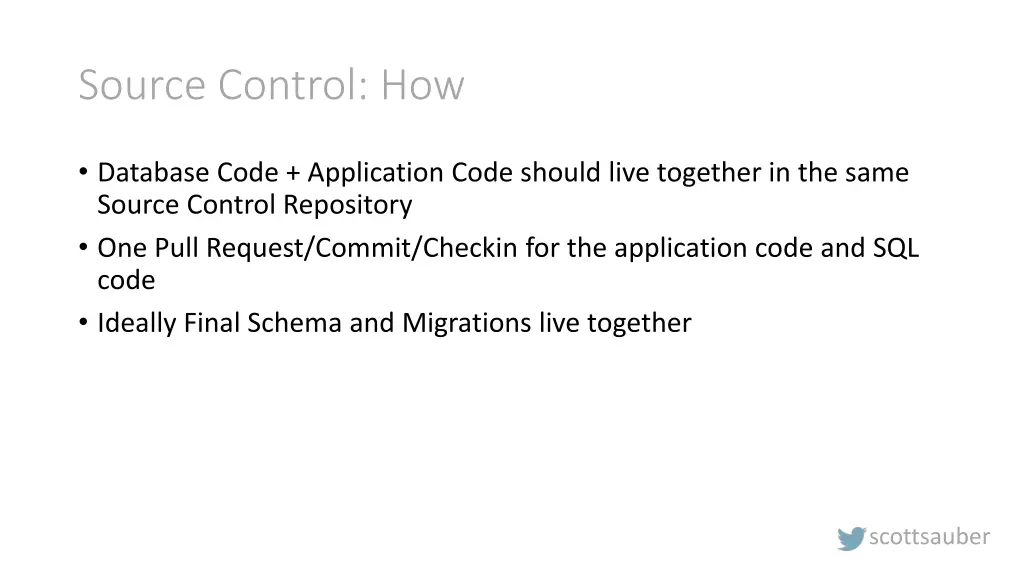 source control how