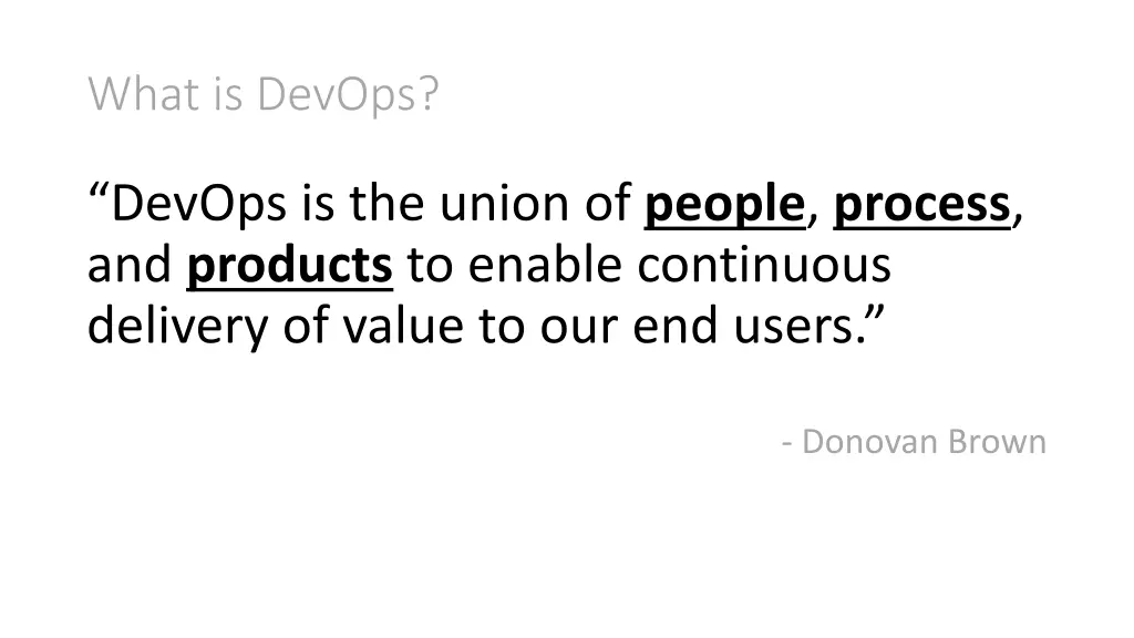 what is devops 1