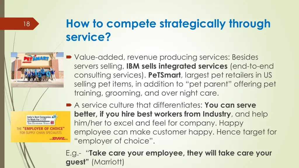 how to compete strategically through service 1