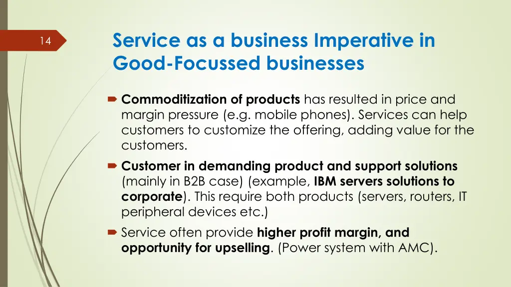 service as a business imperative in good focussed 1