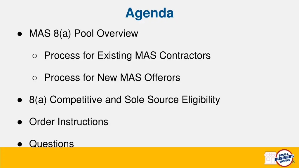 agenda