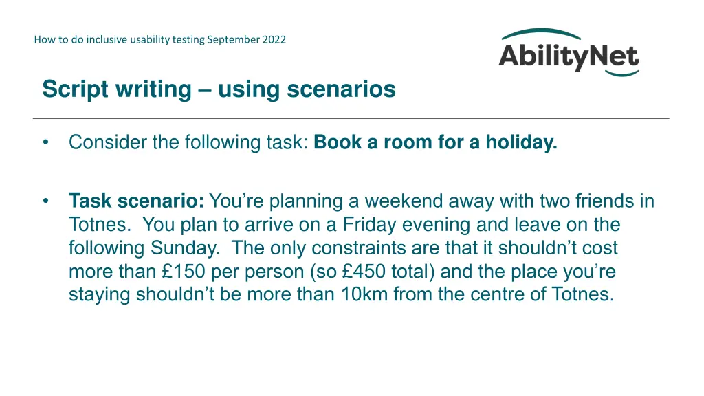 how to do inclusive usability testing september 26